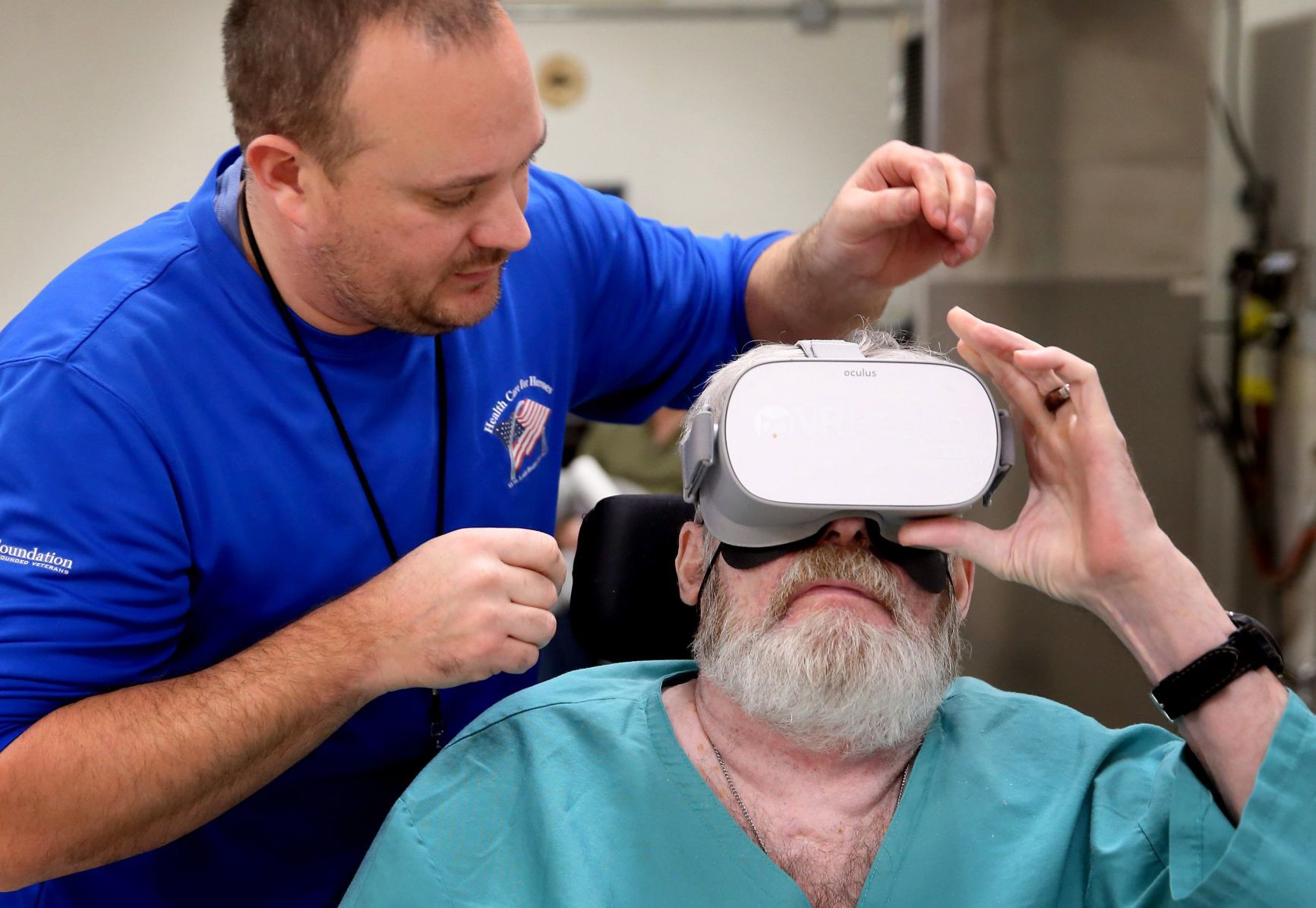 Veterans with spinal cord injuries use virtual reality at St. Louis VA